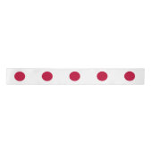 Japanse vlag satijnen lint (Voorkant)