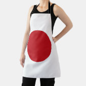 Japanse vlag schort (Insitu)