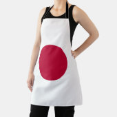 Japanse vlag schort (Insitu)