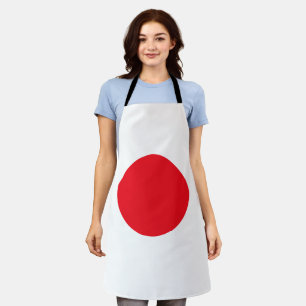 Japanse vlag schort