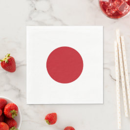 Japanse vlag servet