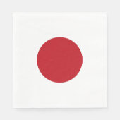 Japanse vlag servet (Voorkant)