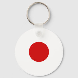 Japanse vlag sleutelhanger