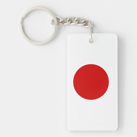 Japanse vlag sleutelhanger (Voorkant)