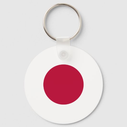 Japanse vlag sleutelhanger (Achterkant)