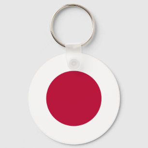 Japanse vlag sleutelhanger