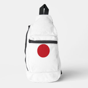 Japanse vlag sling bag