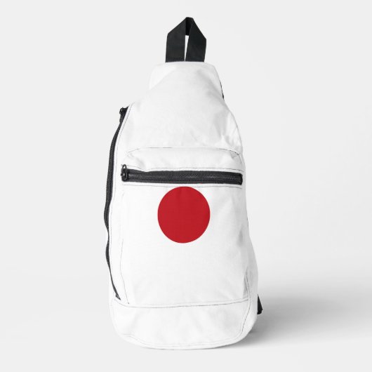 Japanse vlag sling bag (Voorkant)