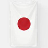 Japanse vlag spandoek (Verticaal)