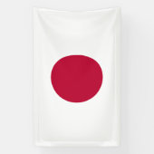 Japanse vlag spandoek (Verticaal)