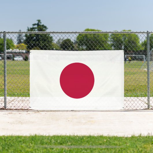 Japanse vlag spandoek (Insitu)