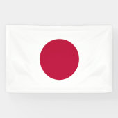 Japanse vlag spandoek (Horizontaal)