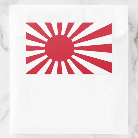 Japanse vlag Sticker (Tas)