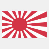 Japanse vlag Sticker (Voorkant)