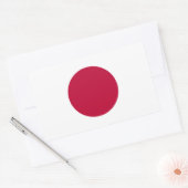 Japanse vlag Sticker (Envelop)