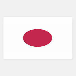 Japanse vlag Sticker