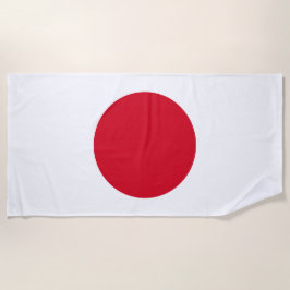 Japanse vlag strandlaken