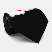 Japanse vlag stropdas (Opgerold)