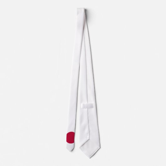 Japanse vlag stropdas (Achterkant)