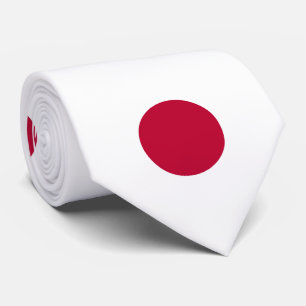 Japanse vlag stropdas
