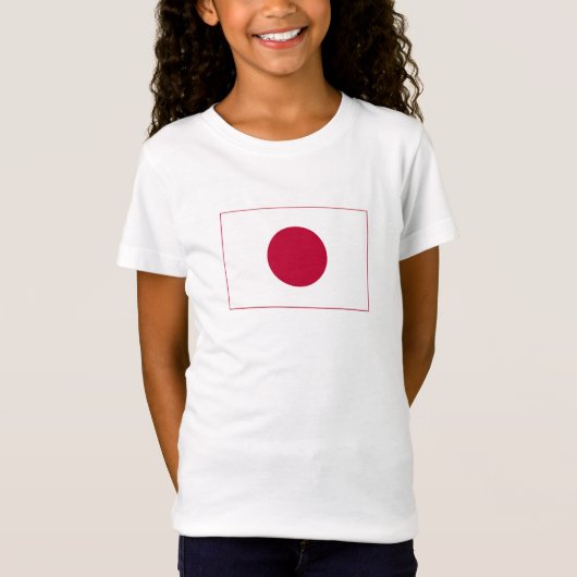 Japanse vlag t-shirt (Voorkant)