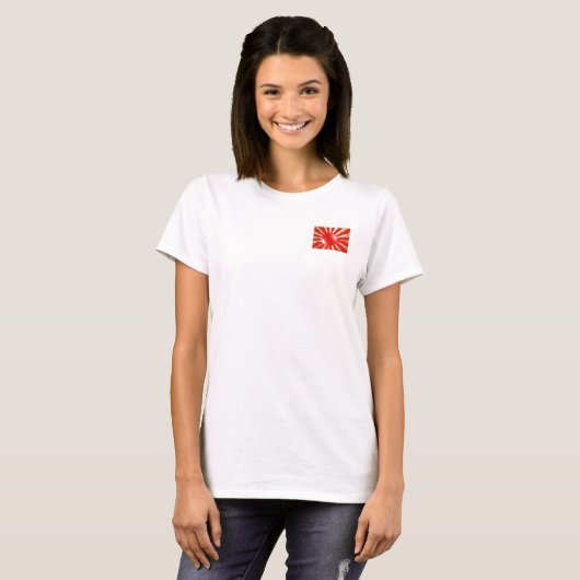 Japanse vlag- t-shirt (Voorkant volledig)