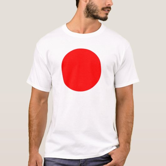 Japanse vlag t-shirt (Voorkant)