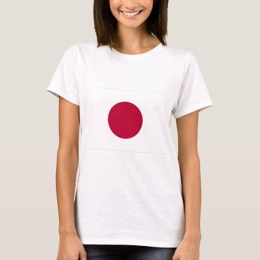 JAPANSE VLAG T-SHIRT (Voorkant)
