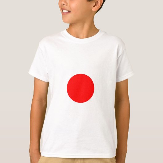 Japanse vlag t-shirt (Voorkant)