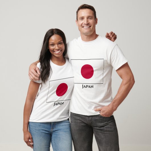 Japanse vlag t-shirt (Unisex)