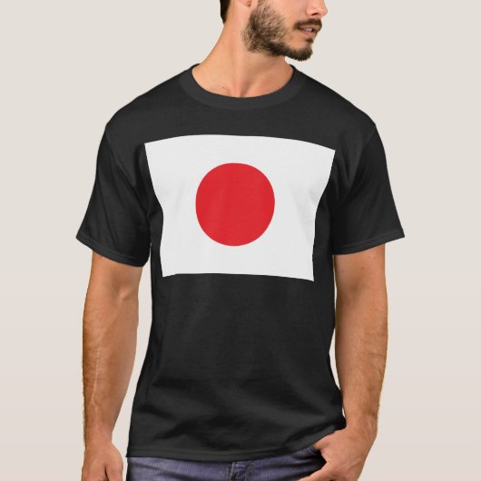 Japanse vlag t-shirt (Voorkant)