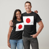 Japanse vlag t-shirt (Unisex)