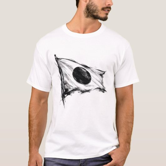 Japanse Vlag T-shirt (Voorkant)