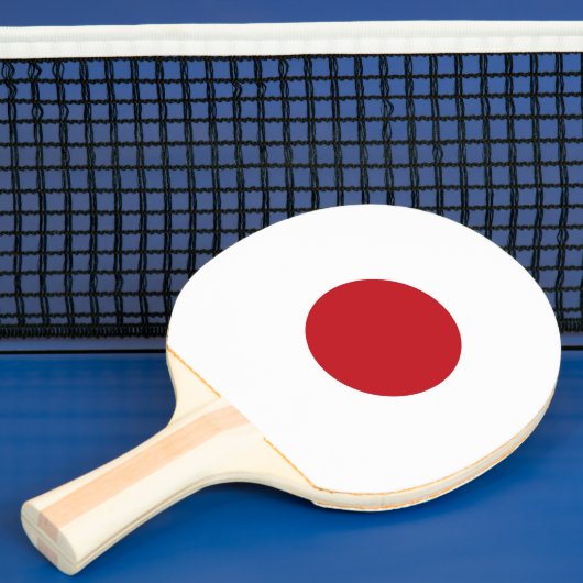 Japanse vlag tafeltennisbatje (Insitu)