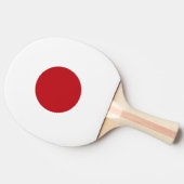 Japanse vlag tafeltennisbatje (Zijkant)