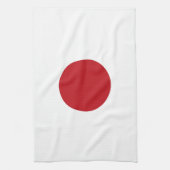 Japanse vlag theedoek (Verticaal)