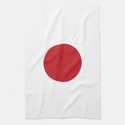 Japanse vlag theedoek (Verticaal)