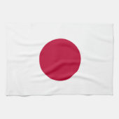 Japanse vlag theedoek (Horizontaal)