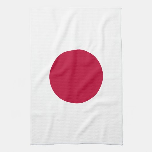Japanse vlag theedoek (Verticaal)