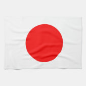 Japanse vlag theedoek (Horizontaal)