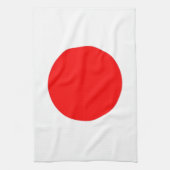 Japanse vlag theedoek (Verticaal)
