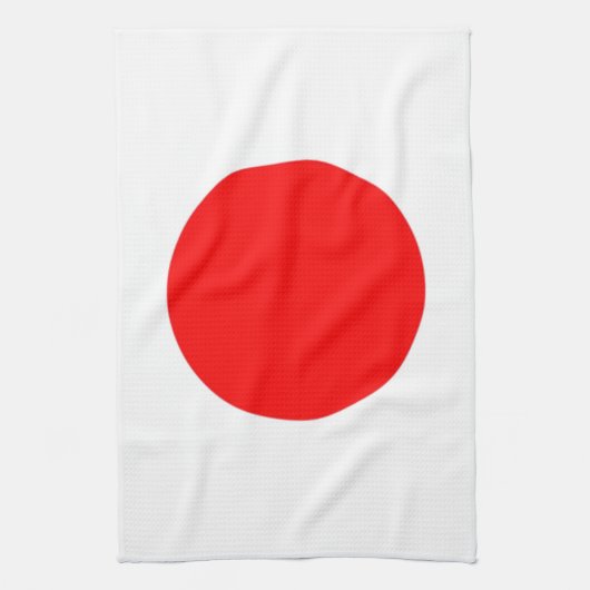Japanse vlag theedoek (Verticaal)