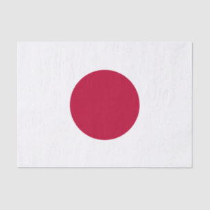 Japanse vlag tissuepapier