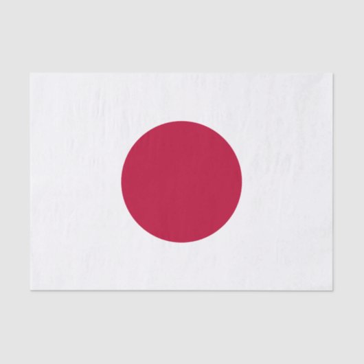 Japanse vlag tissuepapier (Voorkant)