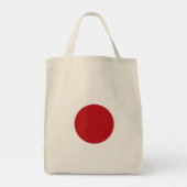 Japanse vlag tote bag (Achterkant)