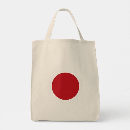 Japanse vlag tote bag (Achterkant)