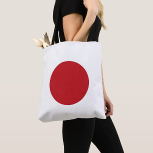Japanse vlag tote bag