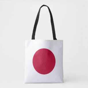 Japanse vlag tote bag