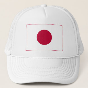 Japanse vlag trucker pet