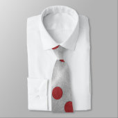 Japanse Vlag van Japan Tokyo Glitter Professioneel Stropdas (Gebonden)